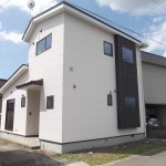使う色数を抑えシンプルな外観に 使う色数を抑えシンプルな外観に【建匠おだぎり:弘前市のリフォーム】